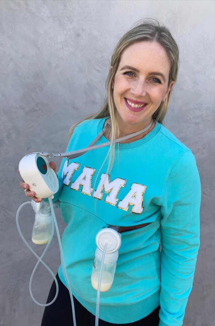 nursing top mama pumping access