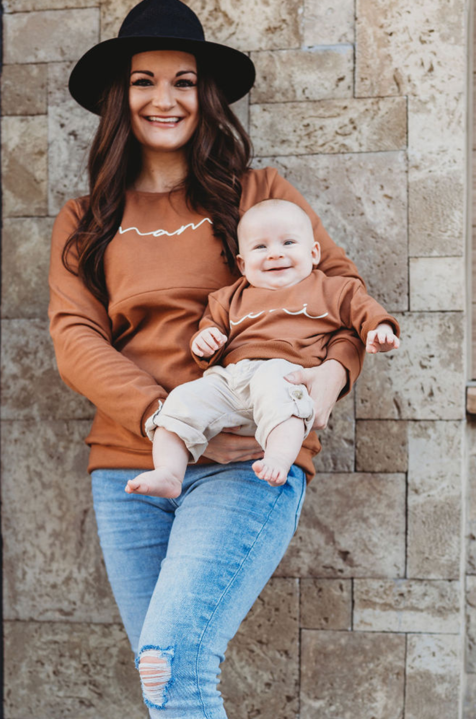 Mom and Mini camel matching 