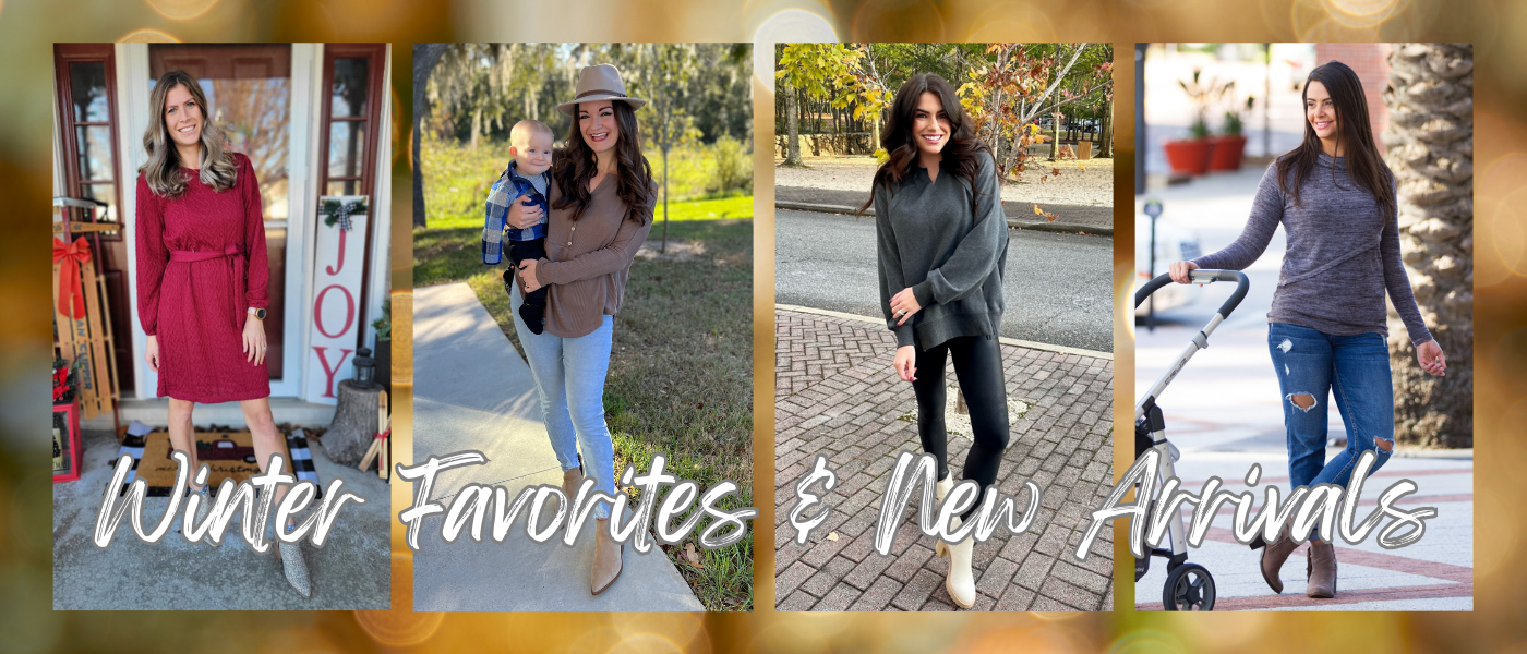 Winter favorites and new arrivals