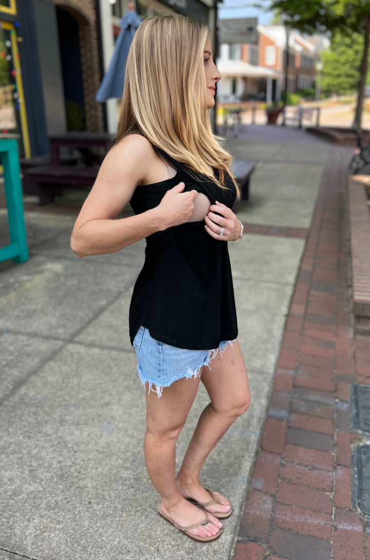 tunic nursing tank