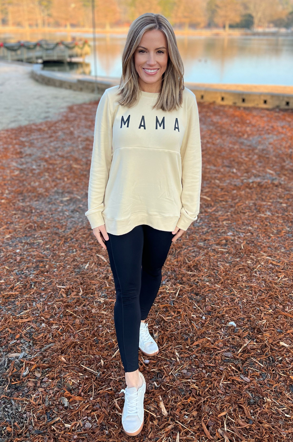 yellow nursing top