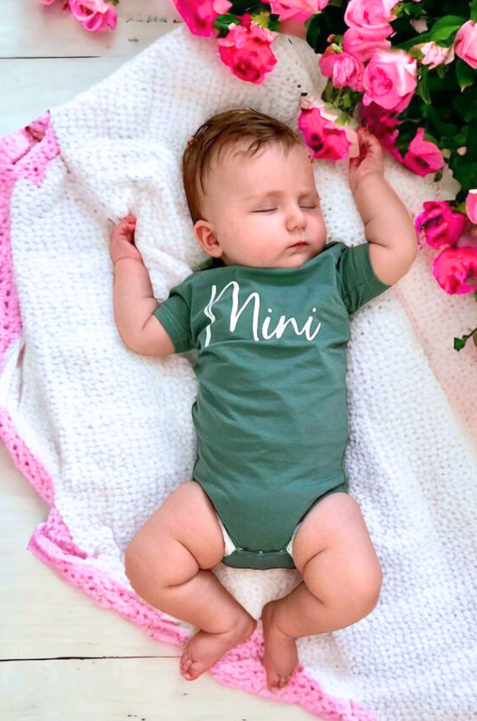 baby onesie matching mom tee