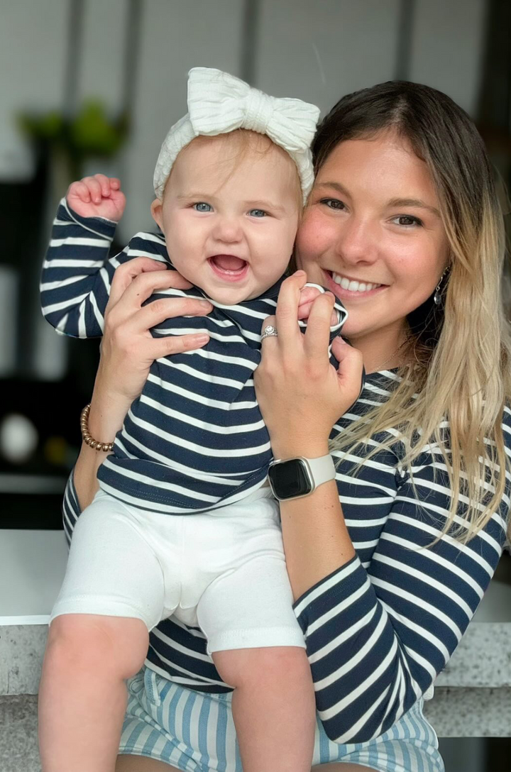 mommy and me stripes