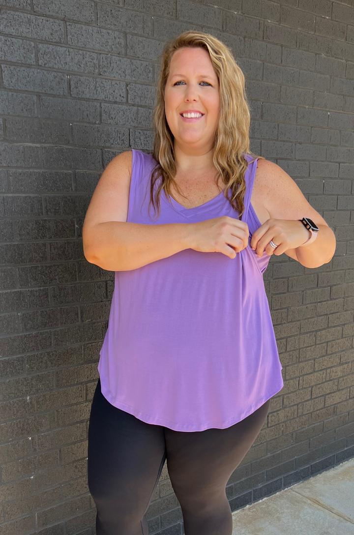 plus size nursing tops