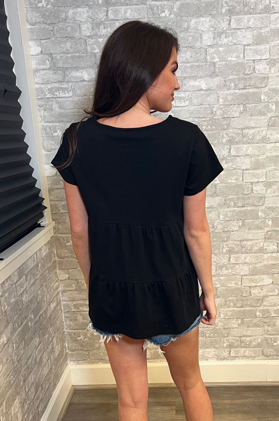 black nursing shirt