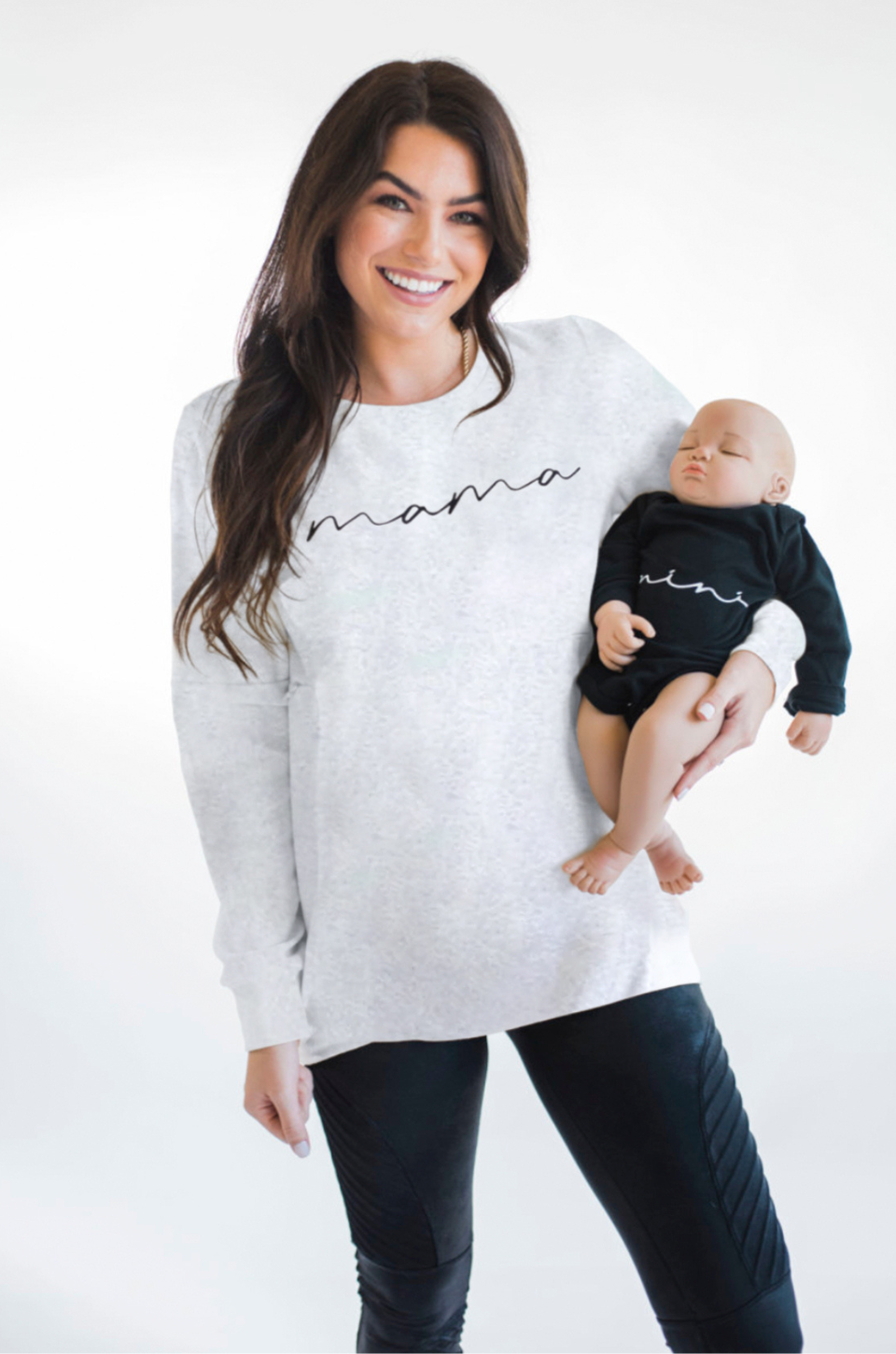 mama and mini nursing sweatshirt