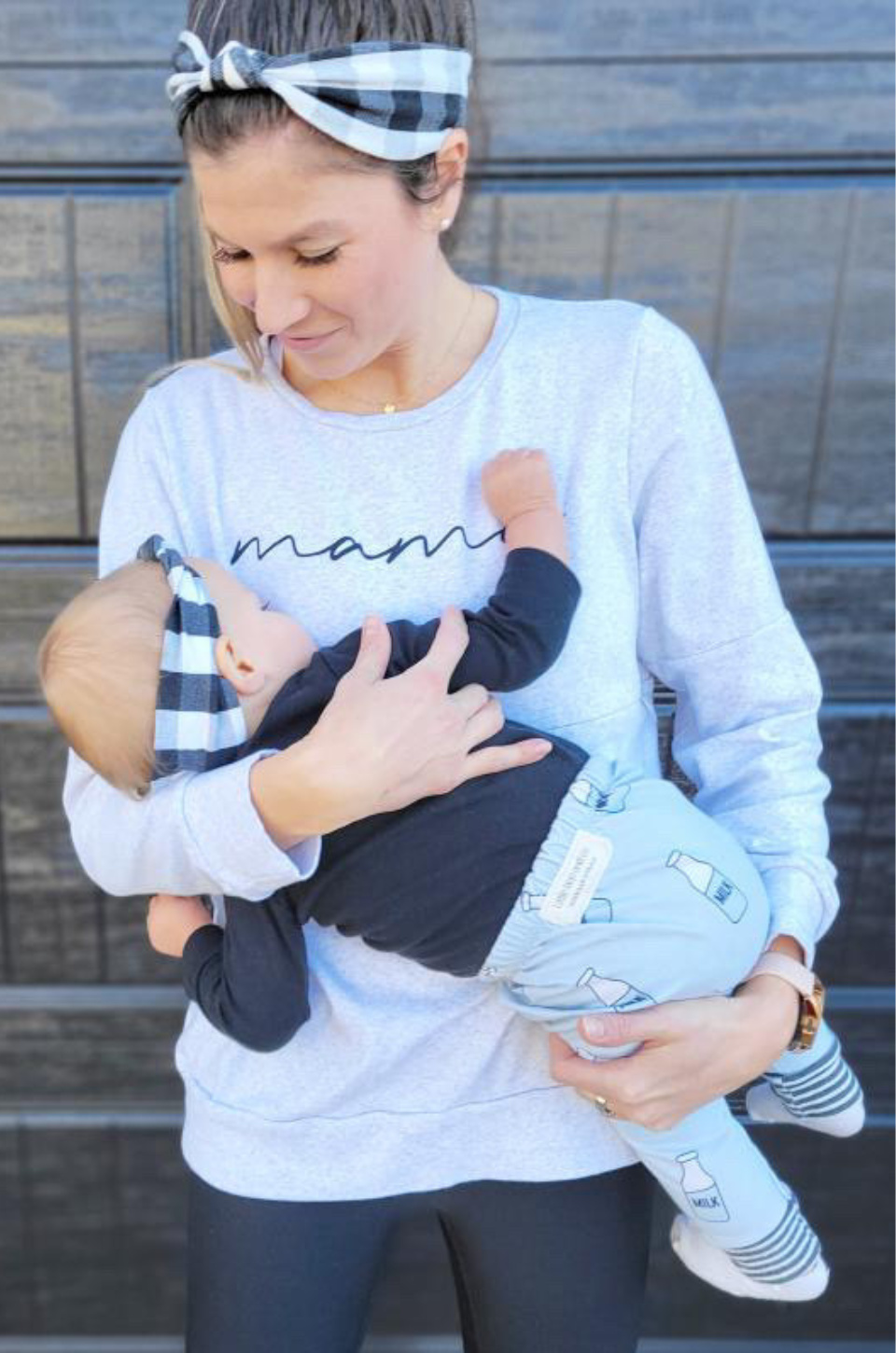 mama and mini nursing sweatshirt