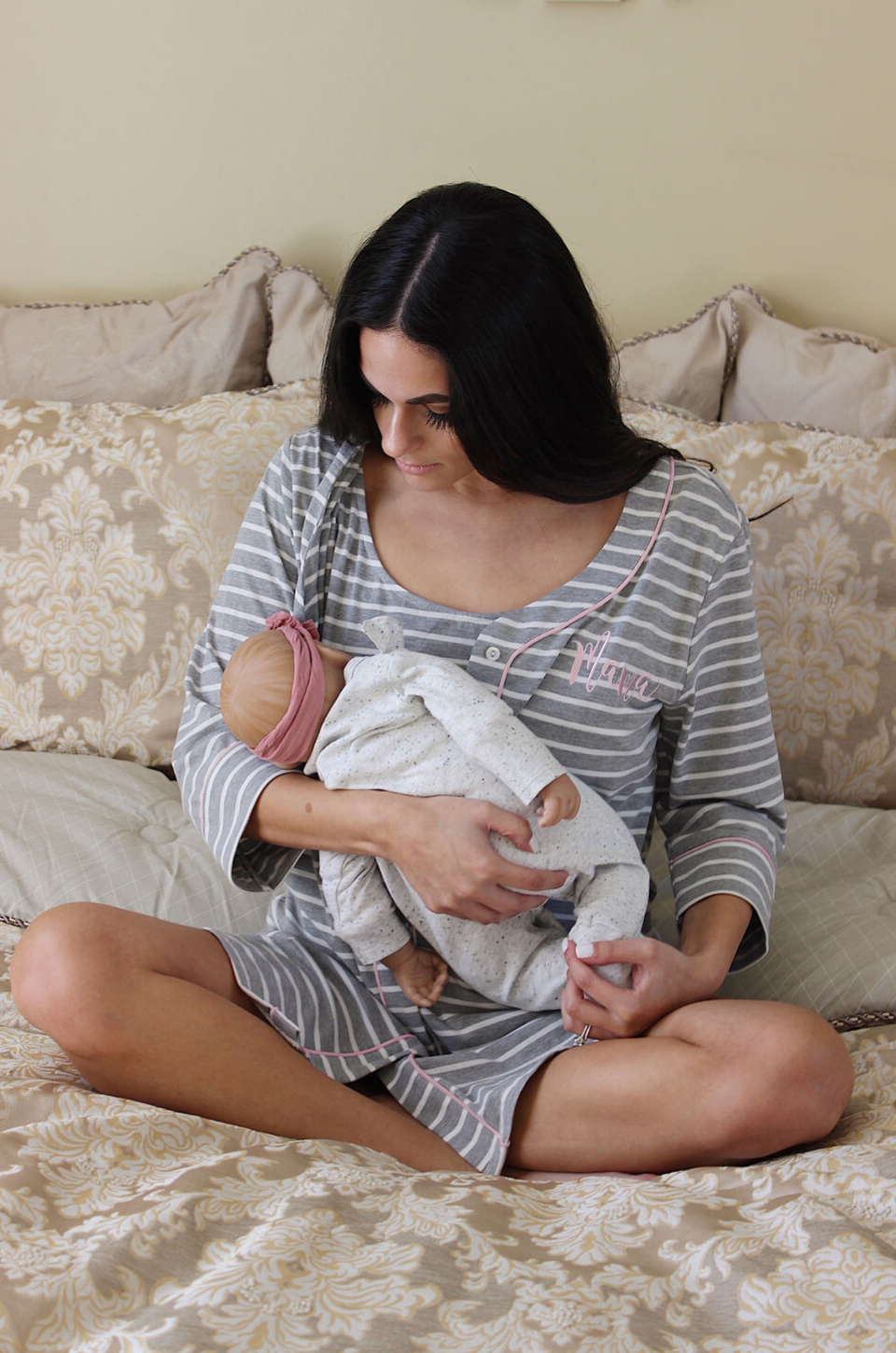 Maternity & Nursing Pajamas in Pip