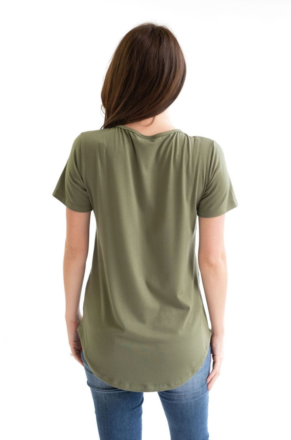 lift-up flap nursing top