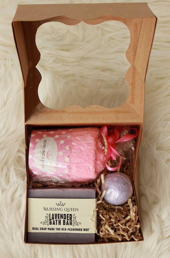 relaxing spa gift for new mom